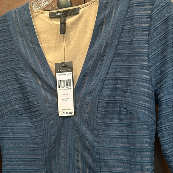 Ladies BCBG MAXAZRIA Midnight Blue Dress - Picture 9 of 12